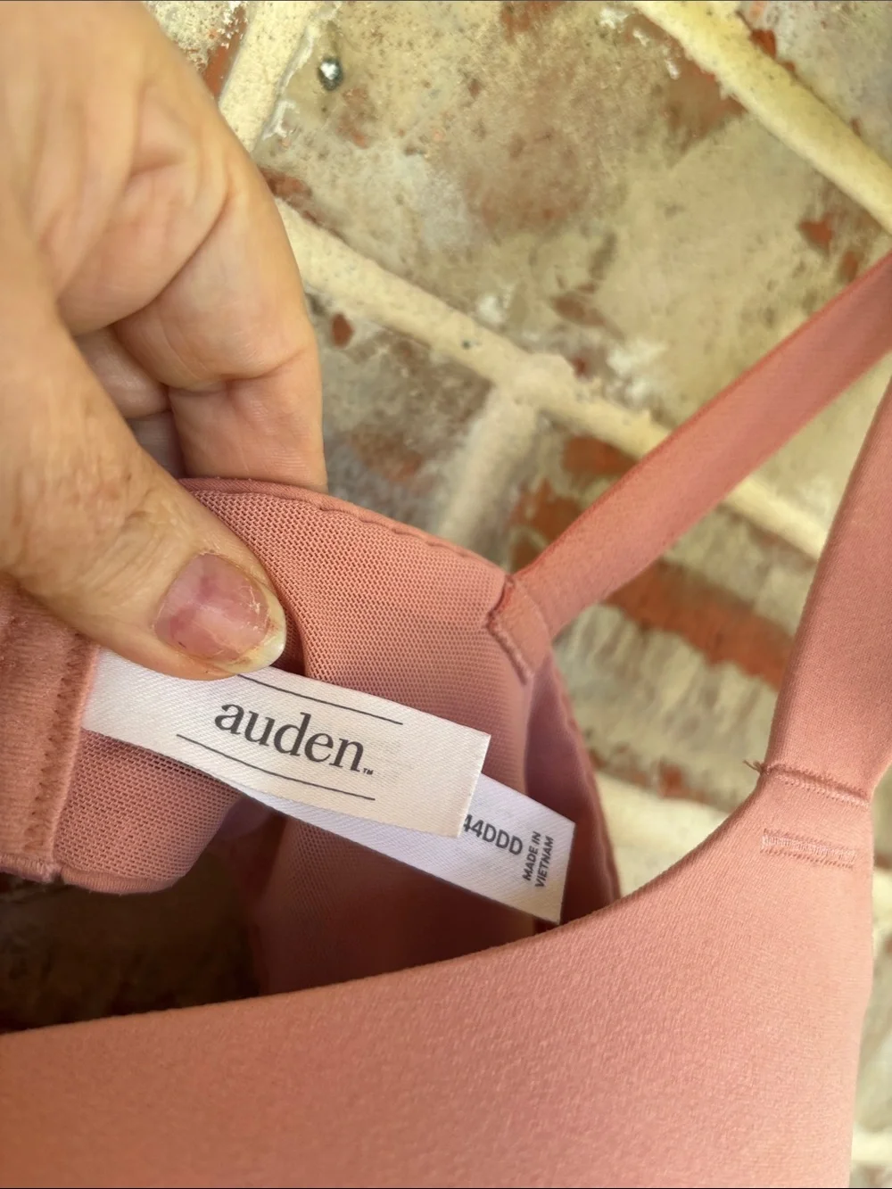 Auden Seamless Molded Bra - Rose Pink